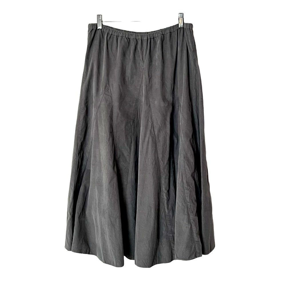 CP Shades Fanny Seal Gray Midi Skirt